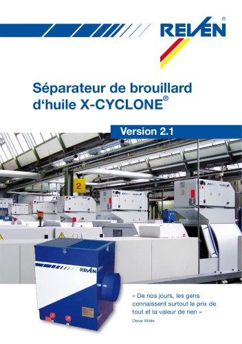 Séparateur de brouillard d‘huile X-CYCLONE® 2.1