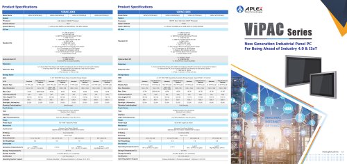 ViPAC Series Expandable Panel PC