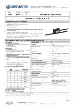 MAGNETIC SENSOR MTS P