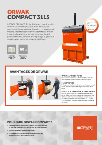 Orwak Compact 3115