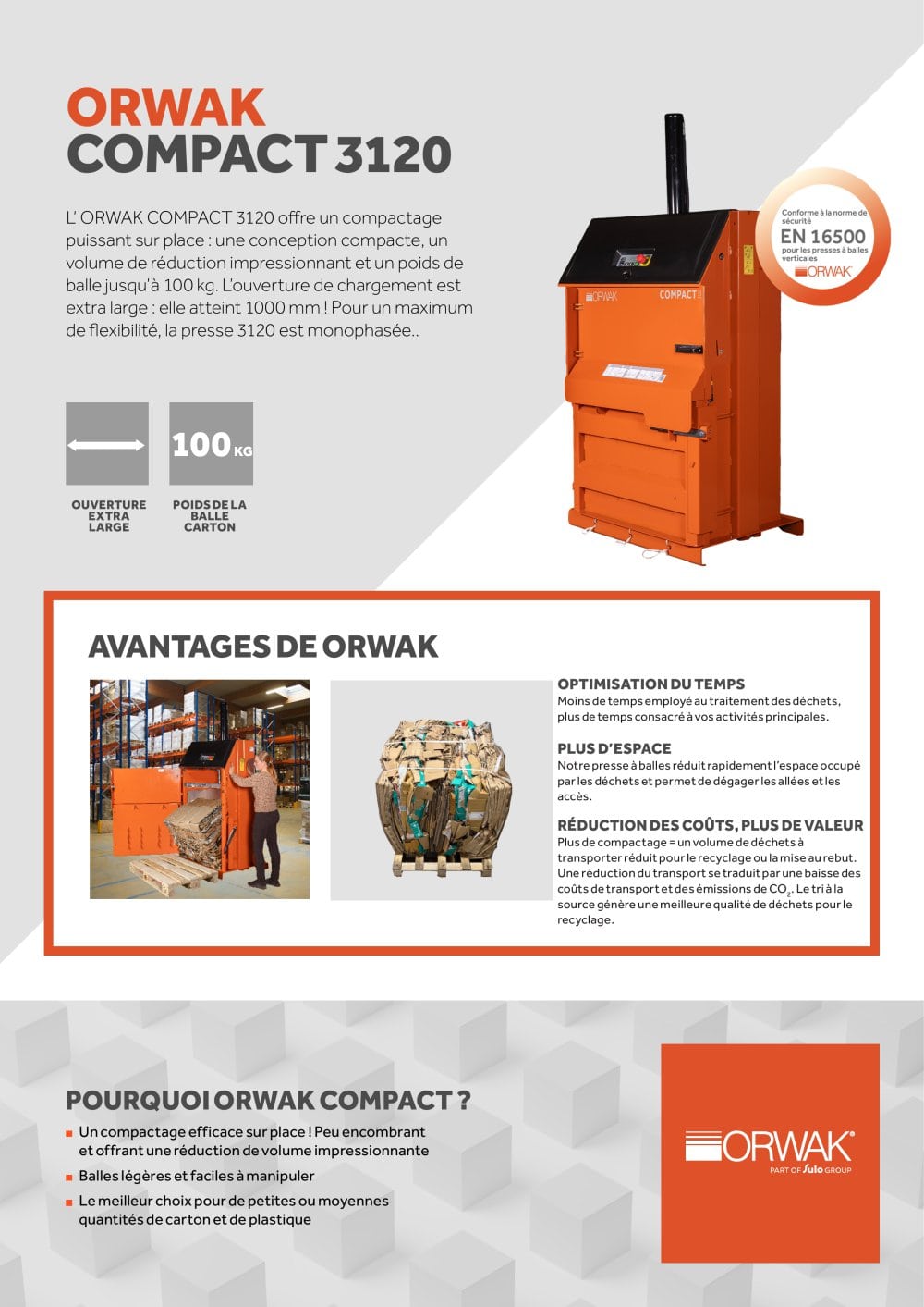 Orwak Compact 3120 - Orwak AB