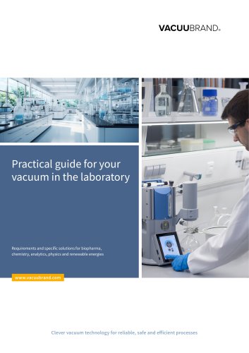 Practical guide for vacuum in the laboratory