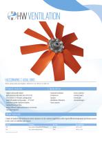 Datasheet - HW C Variable pitch sickled axial fan