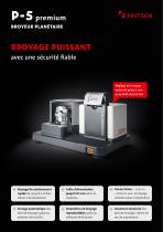 P-5 premium Broyeur planétaire - fiche de modèle
