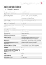 Spécifications techniques P-15-3