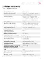 Spécifications techniques P-2-3