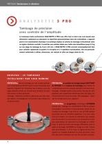 Tamiseuses ANALYSETTE 3 Pro / ANALYSETTE 3 Spartan / ANALYSETTE 18 - 4