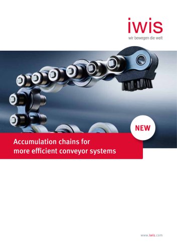 Accumulation chains for more efficient conveyor systems