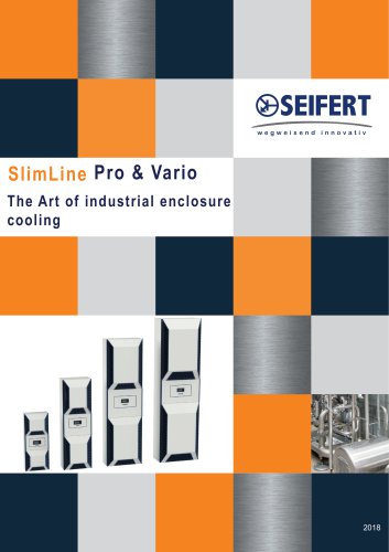 SlimLine Pro & Vario The Art of industrial enclosure cooling