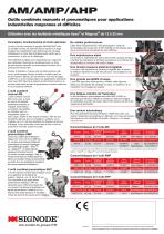 AM/AMP/AHP Outils combinés manuels et pneumatiques - 2