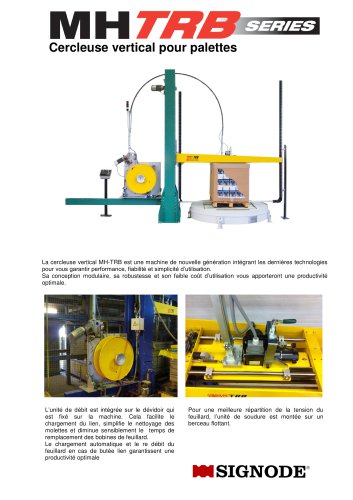 MH-TRB Cercleuse vertical pour palettes