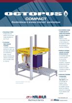 Octupus Compact Banderoleuse à anneau tournant automatique