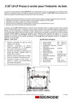 Z-20 LD-LP Presse à cercler pour l’industrie du bois - 2