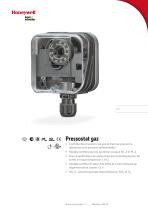 Pressostat gaz DG