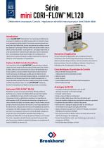 mini CORI-FLOW ML120 Débitmètres massiques Coriolis / régulateurs de débit massique pour (très) faible débit