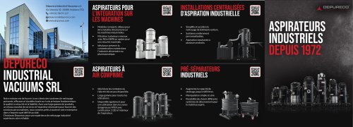 Dépliant gamme de produits