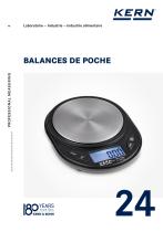 BALANCES DE POCHE - 1