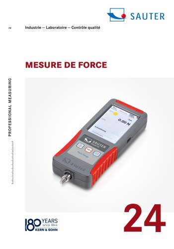 MESURE DE FORCE