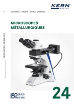 MICROSCOPES MÉTALLURGIQUES - 1