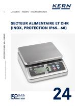 SECTEUR ALIMENTAIRE ET CHR - 1