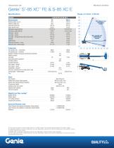 Telescopic Boom Lifts - Genie® S® -85 XC™ FE & S-85 XC E