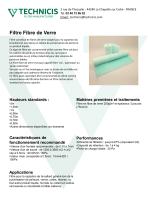 Filtre Fibre de Verre