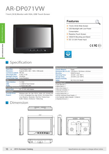 AR-DP071VW