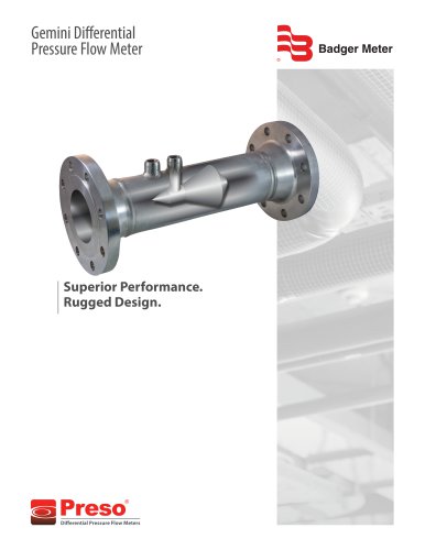 Gemini Differential  Pressure Flow Mete