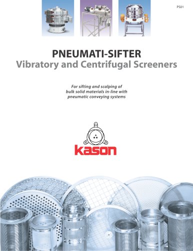 PNEUMATI-SIFTER Vibratory and Centrifugal Screeners