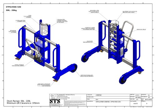 Drum / Barrel Mover (Side-Shift) -- Technical Specification