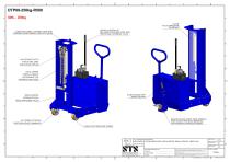 Drum Lifter - DTP08-R500- Technical Drawings (Manual drum lifter DTP08-R500) (1)