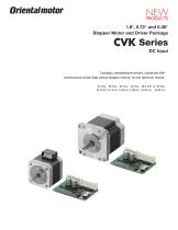 1.8°, 0.72° / 0.36° Stepper Motor and Driver CVK Series*