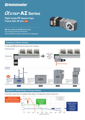 AZ Series FC Geared Type 35mm