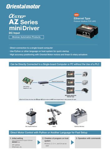 AZ Series mini Driver with Ethernet