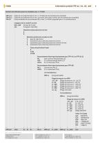 TFP-47, -57, -67, -167 Sonde de température Tri-Clamp - 8