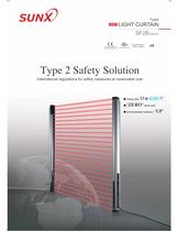 light curtain sf2b series catalog