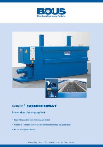 CeBeCo® SONDERMAT