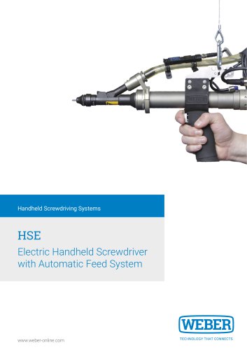 Electric Handheld Screwdriver with automatic Feeding-System - HSE