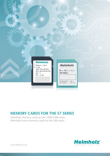 MEMORY CARDS FOR THE S7 SERIES