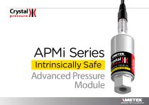 APMi Intrinsically Safe Pressure Module