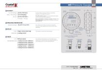 M1 Digital Pressure Gauge psi Datasheet