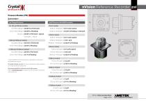 nVision Reference Recorder psi Datasheet