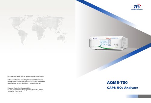 AQMS-700 CAPS NO2 Analyzer