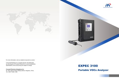 Portable VOCs Analyzer