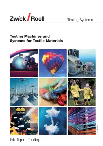 Testing Machines and Systems for textile materials