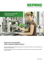 Ergonomic Tool Handling with or without Position Control