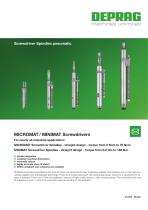 MICROMAT / MINIMAT Screwdrivers