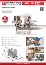 ACE 20 - Automatic carton erector