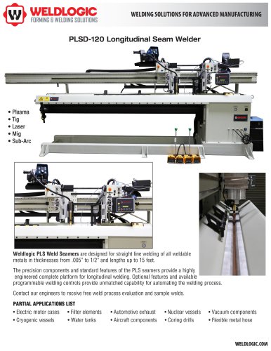 PLS-120 Automatic Welding System