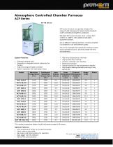 Atmosphere Controlled Chamber Furnace